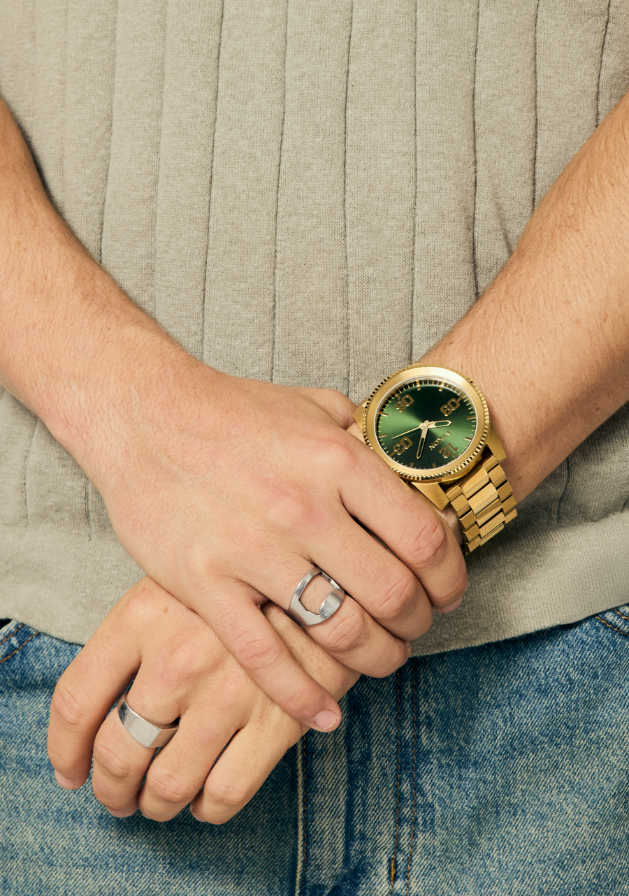 Corporal Stainless Steel - or / vert rayon de soleil View 9