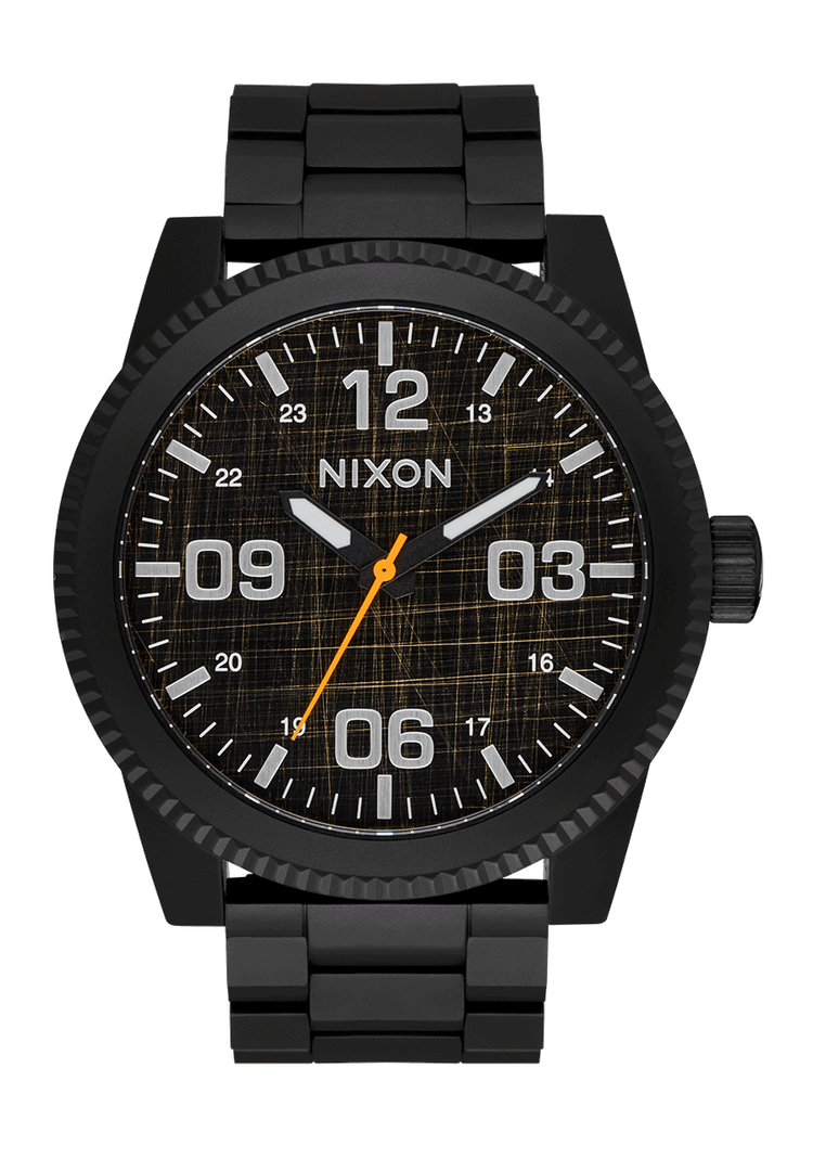 Corporal Stainless Steel - Super Black / Black Top