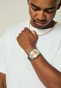 Corporal Stainless Steel - Silver / Coral View 6