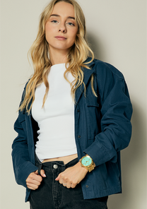 Corporal Stainless Steel - Gold / Turquoise / Gold View 7