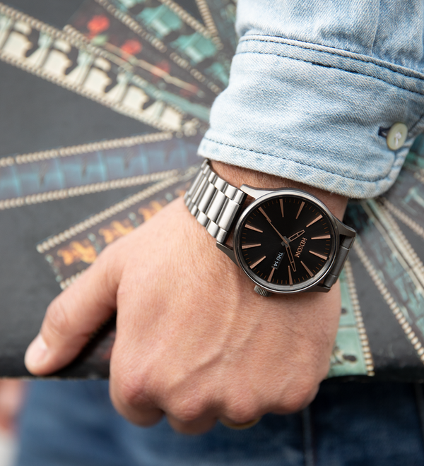 Sentry Stainless Steel - All Gold / Blue Sunray