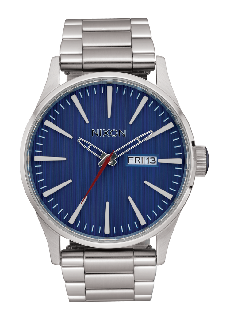 Sentry Acier Inoxydable - Argent / Indigo
