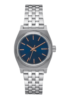 Small Time Teller - Navy / Rose Gold
