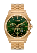 Time Teller Chrono - Oro / Raggio di sole verde
