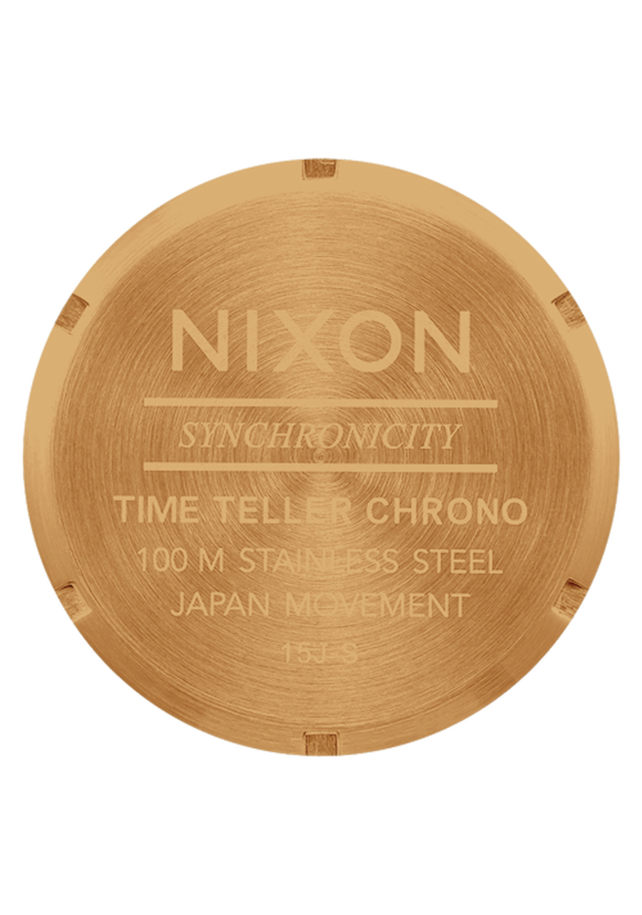 Time Teller Chrono - Oro / Raggio di sole verde View 5