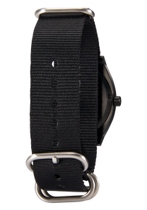 20mm Nylon #TIDE One Piece Band - Schwarz View 5