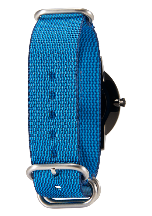 20mm Nylon #TIDE One Piece Band - Marineblau / Blau