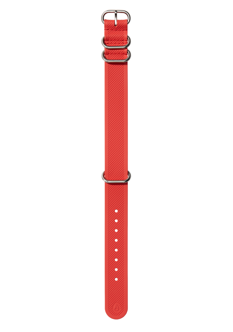Bracelet en caoutchouc FKM une pièce 20 mm - Feu