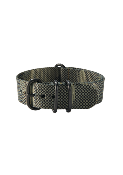 20mm Recycled One Piece Band - Vert olive camouflage View 2