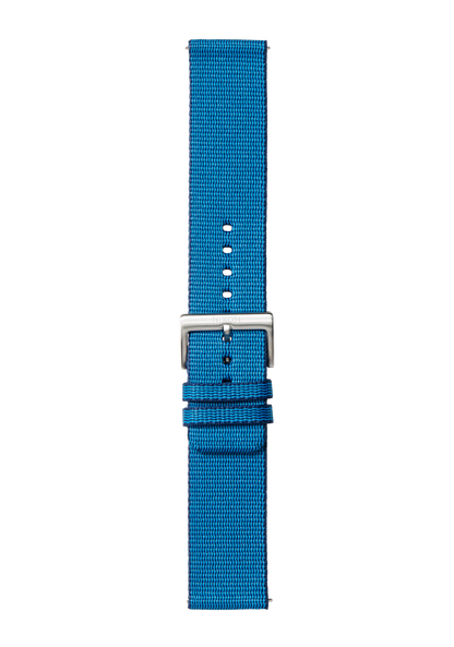 23mm Nylon #TIDE Band - Marineblau / Schwarz View 2