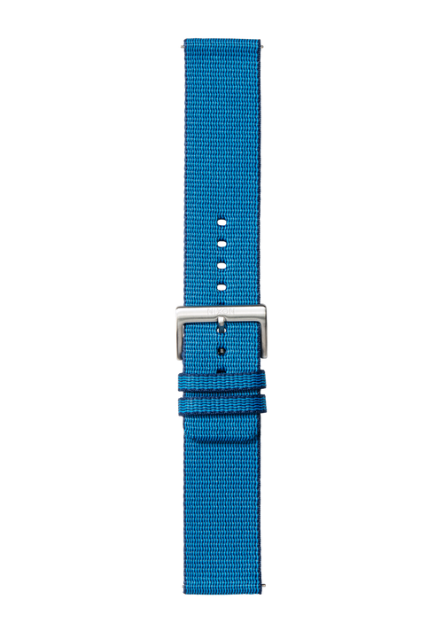 23mm Nylon #TIDE Band - Marineblau / Schwarz