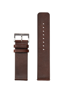 23mm Veg Tanned Leather Band - Braun View 1