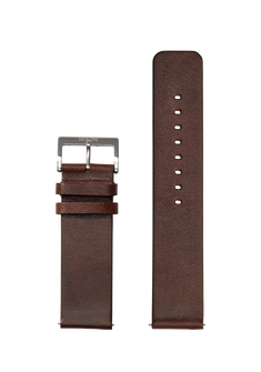 23mm Veg Tanned Leather Band - Marron