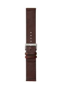 23mm Veg Tanned Leather Band - Braun View 2