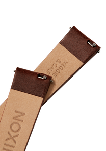 23mm Veg Tanned Leather Band - Braun View 4