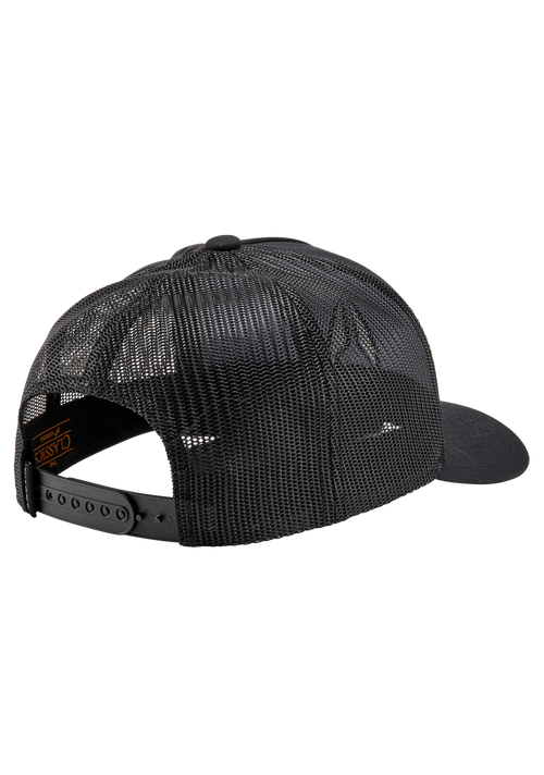 Iconed Trucker Hat - Schwarz / Schwarz