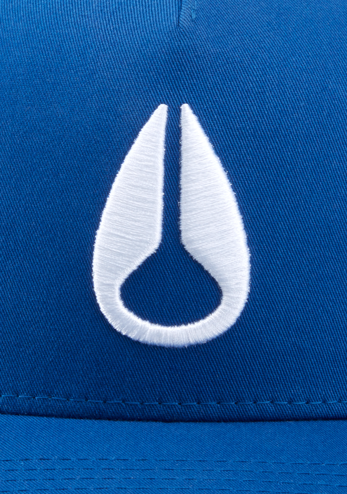 Trucker-Mütze mit Symbol - Royalblau / Schwarz View 4