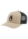 Iconed Trucker Hat - Khaki / Schwarz