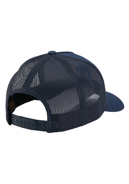 Iconed Trucker Hat - Marineblau / Blau View 2