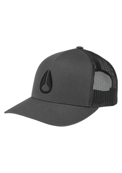 Iconed Trucker Hat - Kohle / Schwarz