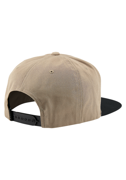 Simon Snap Back Cap - Khaki / Schwarz View 2