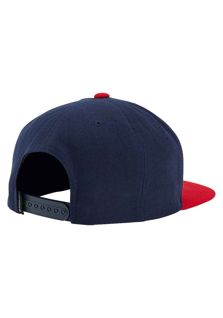 Exchange Snapback Cap - Marineblau / Rot View 2