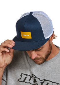 Team Trucker Hat - Blu notte / giallo scuro View 6