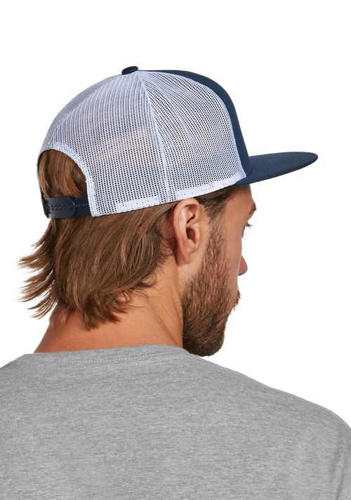 Team Trucker Hat - Mitternachtsblau / Dunkelgelb