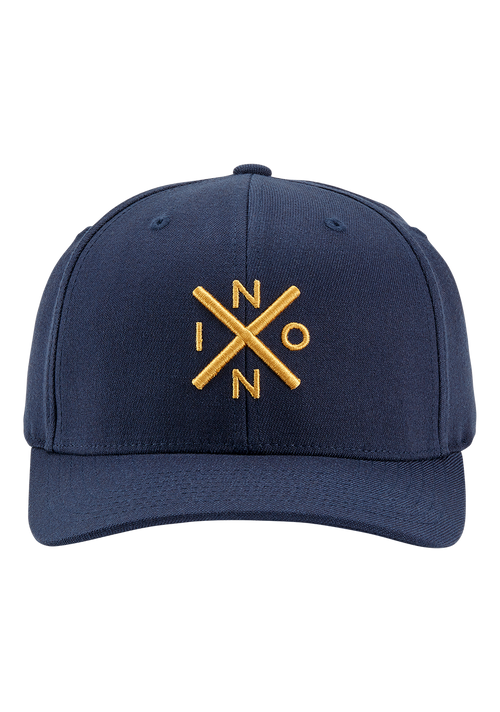 Exchange Flexfit Cap - Marineblau / Gold