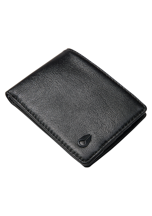 Heros bi-fold wallet - Schwarz