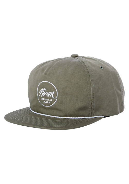 Sessions Snapback Cap - Olive