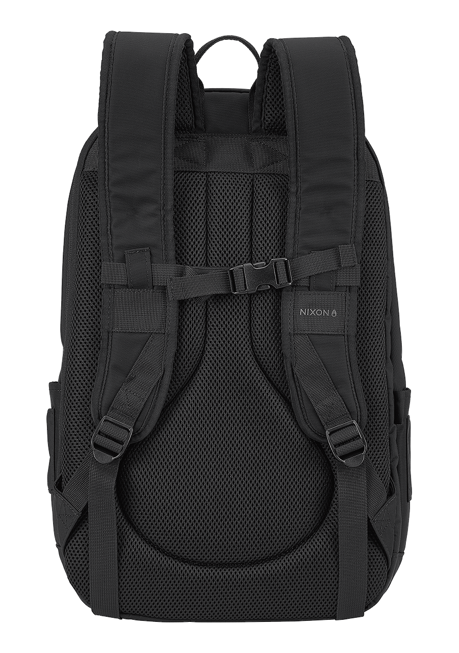 Smith Rucksack – Komplett schwarzes Nylon View 2