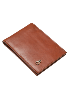 Portefeuille et porte-cartes slim Rico - Marron clair