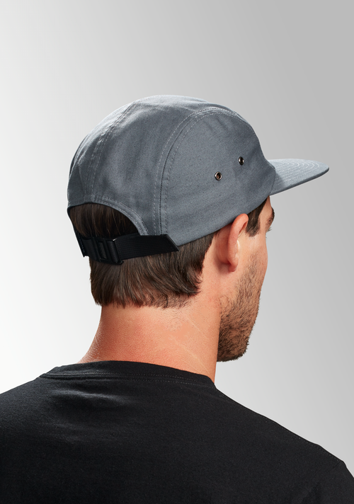 Miguel Cap mit verstellbarem Riemen - Grau