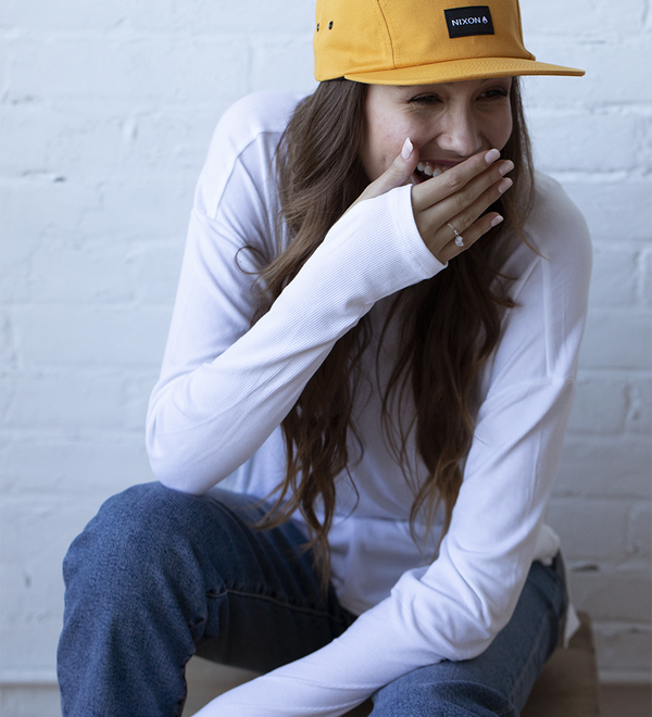 Casquette strapback Mikey - Jaune