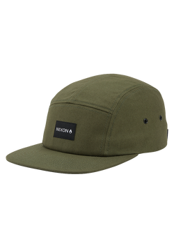 Miguel Cap mit verstellbarem Riemen - Olive