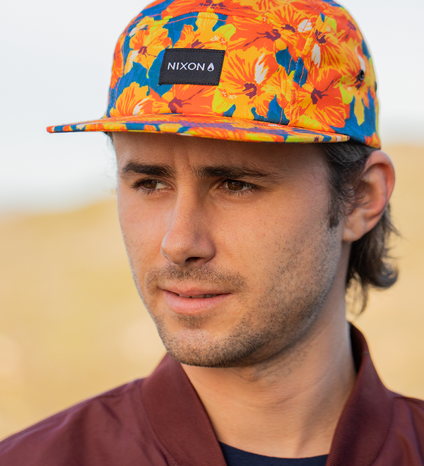 Mikey 5-Panel-Mütze - Orange / Mehrfarbig