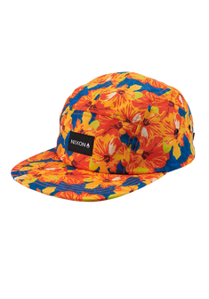 Mikey 5-Panel-Mütze - Orange / Mehrfarbig