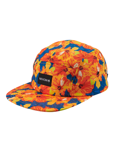 Mikey 5-Panel-Mütze - Orange / Mehrfarbig