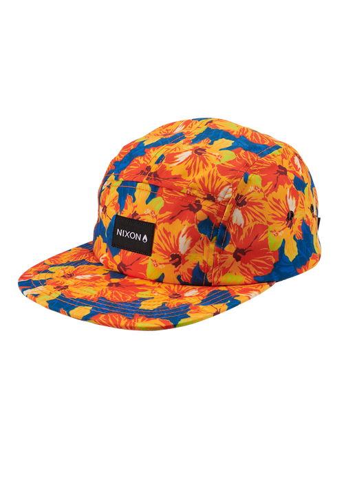 Mikey 5-Panel-Mütze - Orange / Mehrfarbig