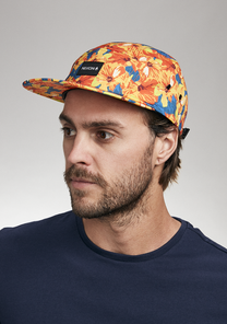 Mikey 5-Panel-Mütze - Orange / Mehrfarbig View 5