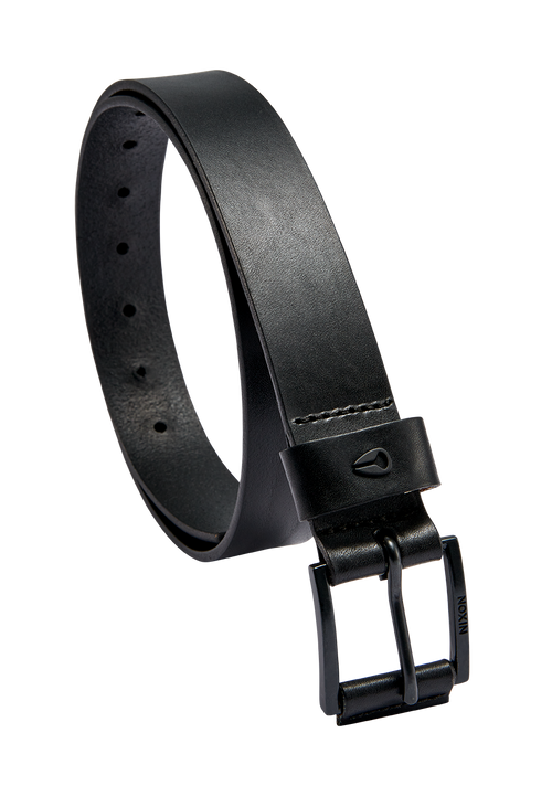 Ceinture Cuir Americana - Noir