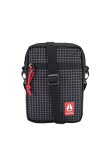 Stash Schultertasche - Schwarz / Rot