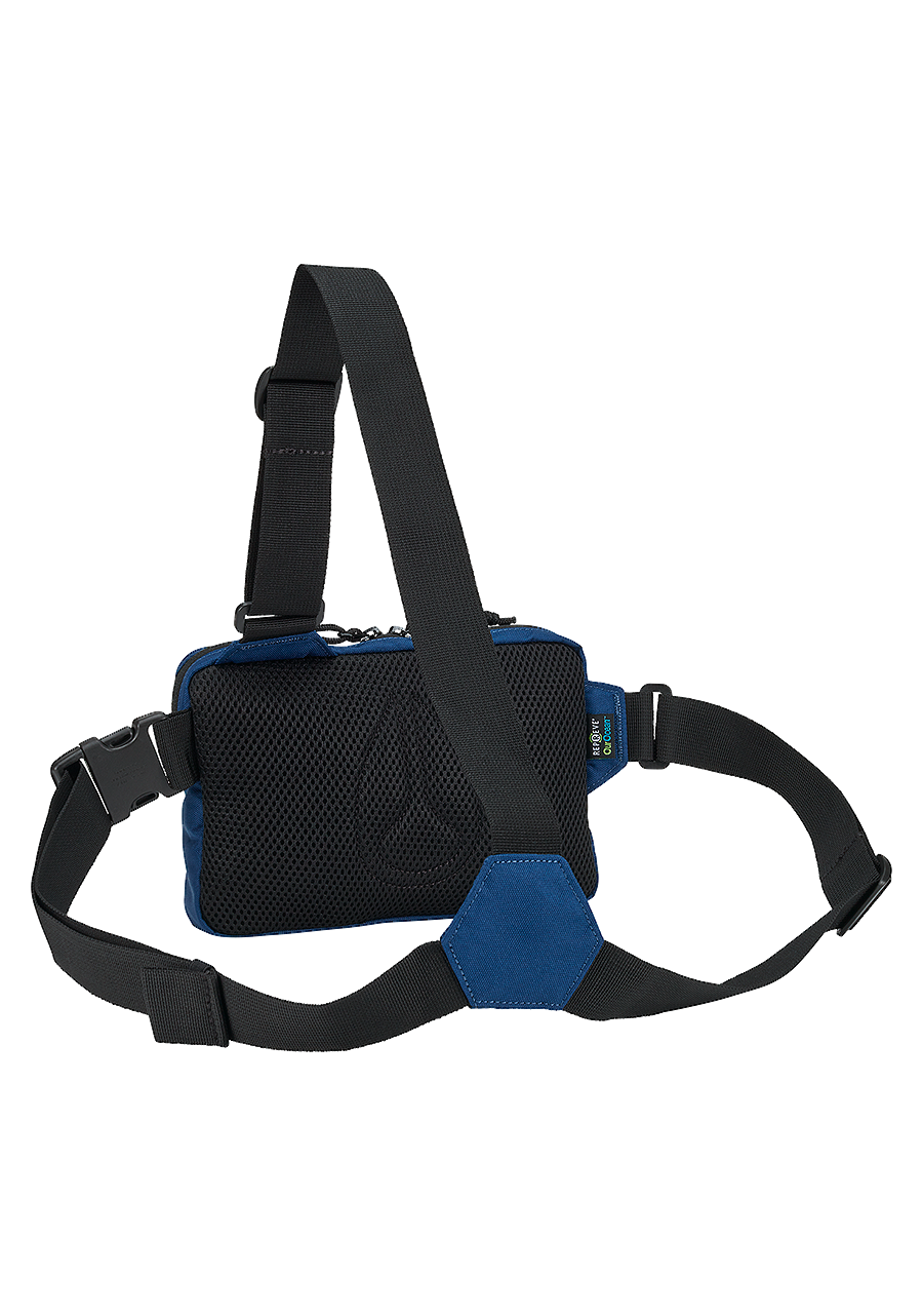 Bandit Schultertasche - Marineblau / Schwarz View 2