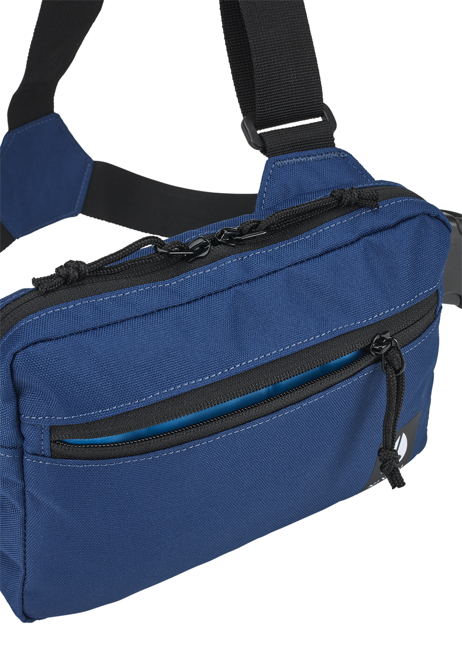 Bandit Schultertasche - Marineblau / Schwarz View 5