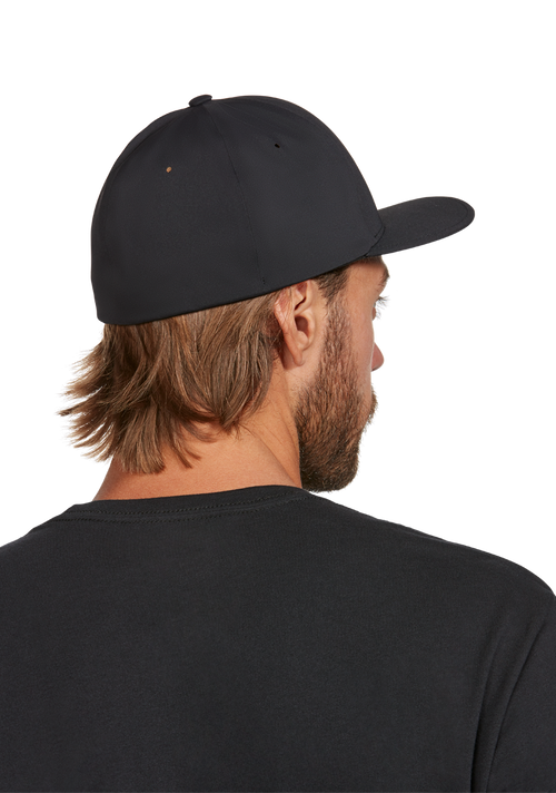 Delta FlexFit Cap - Schwarz