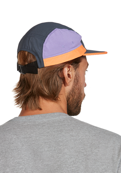 Night Runner Strapback-Cap - Dark Slate / Plum View 7