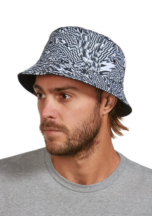 Cappello alla pescatore Undercover - Nero Digi Glitch