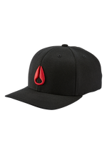 Deep Down Snapback - Schwarz / Rot