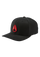 Deep Down Snapback - Schwarz / Rot